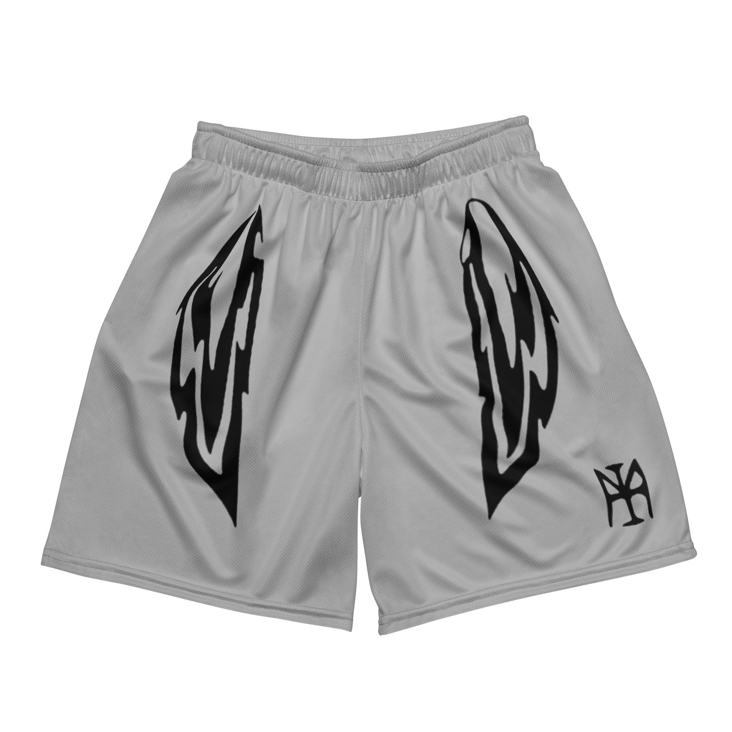 Wings Shorts - Grey w/ Black