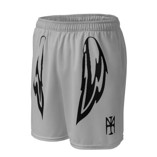 Wings Shorts - Grey w/ Black